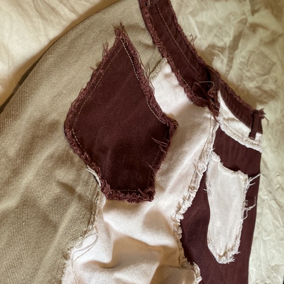 Brown Patch Jeans - Picture 4 of 4